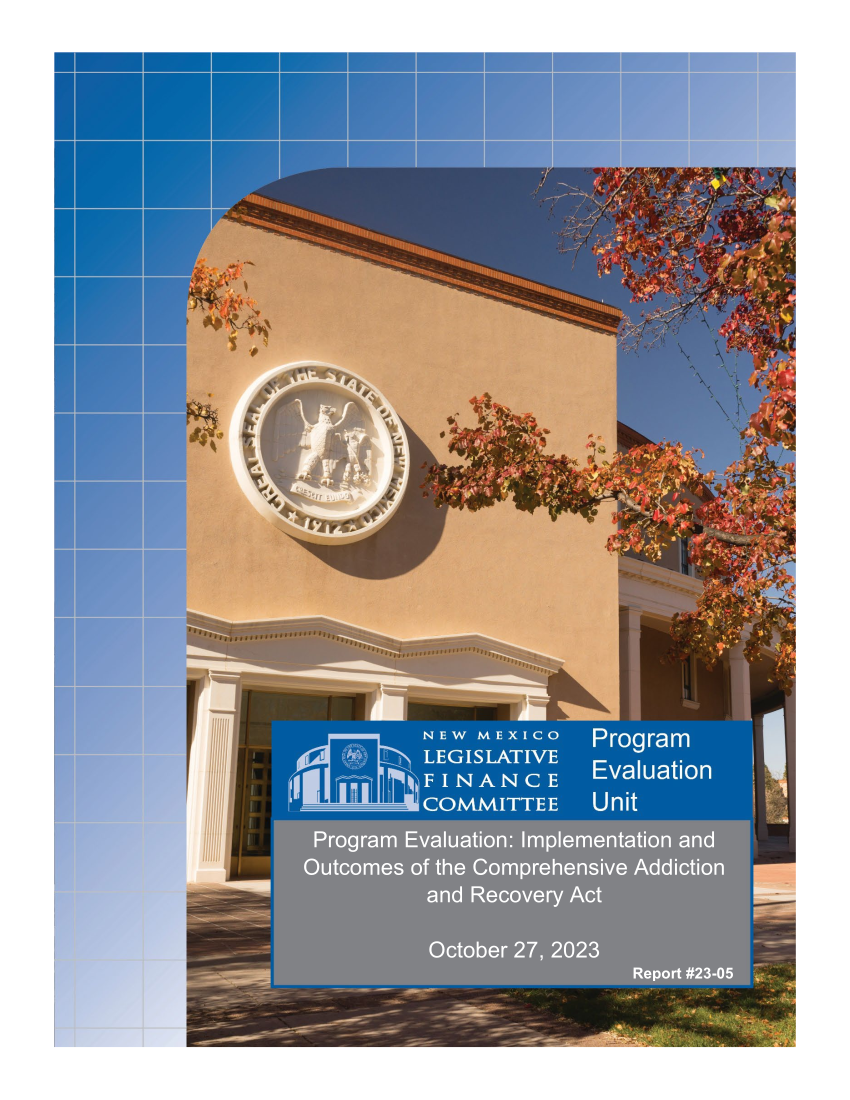 LFC Program Evaluation Unit Reports - New Mexico Legislature